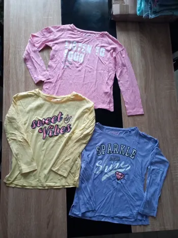 Lot de 3 hauts fille 7/10 ans