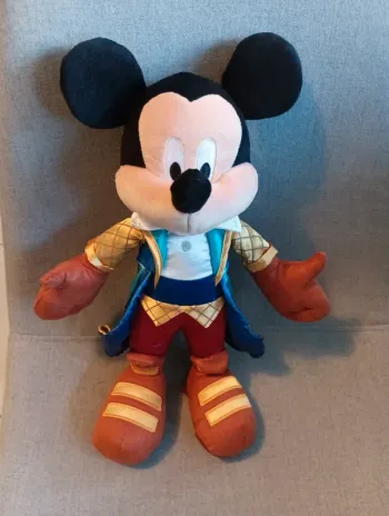 Peluche Mickey Disneyland Paris 25 ème anniversaire 40 cm