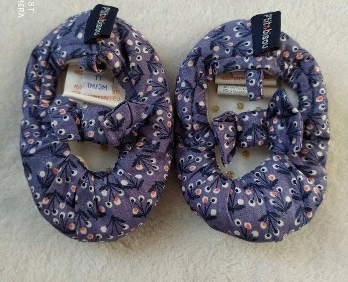 Ballerines souples P'tit bisou taille 3 mois