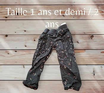 Pantalon fleurie