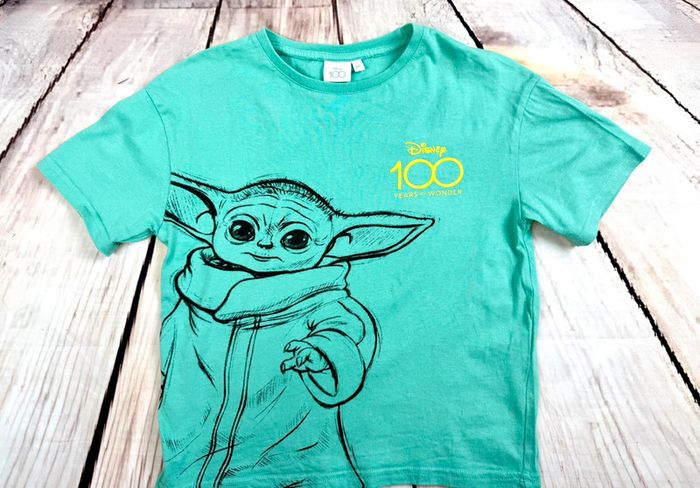 T-shirt été garçon Disney 100 starwars grogu 8 ans - photo numéro 2