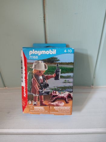 Playmobil 71168 Explorateur et Alligator