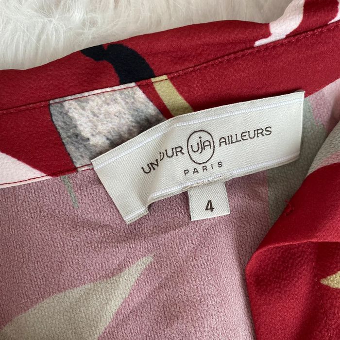 Chemisier fleuri uja - photo numéro 3