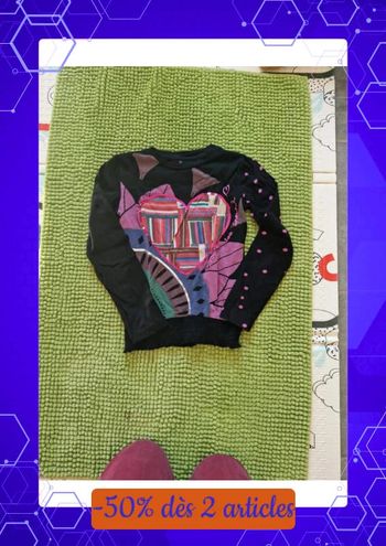 Haut ML desigual 5/6ans