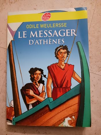 livre Le messager d'Athènes O. Weulerse