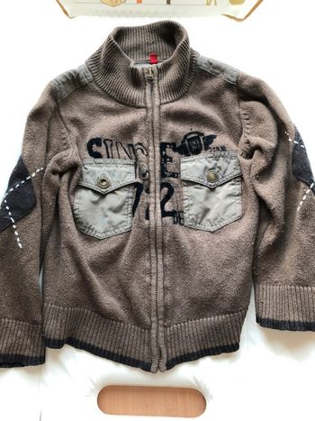 Gilet 5 ans catimini marron 5 ans