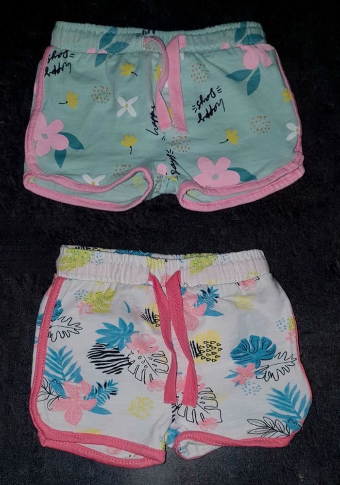 Shorts bébé fille