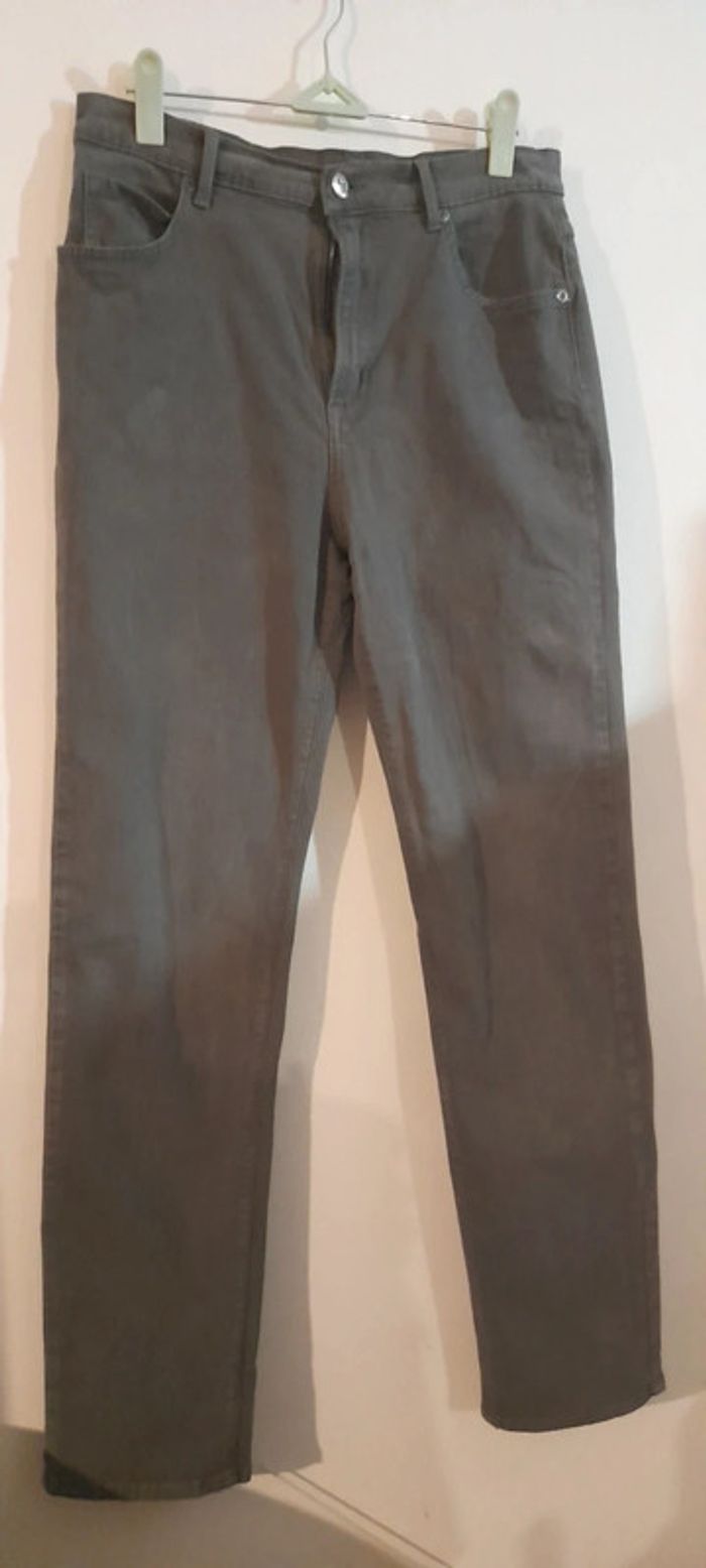 Pantalon femme marron taille 40