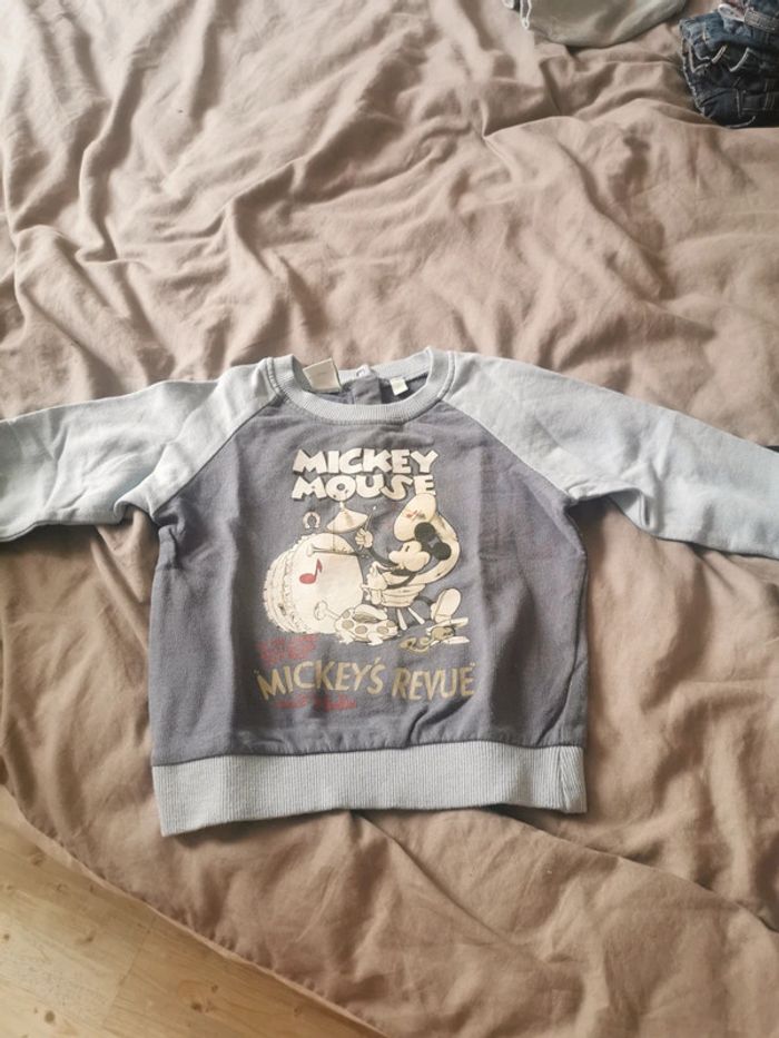 Pull léger Mickey 18 mois