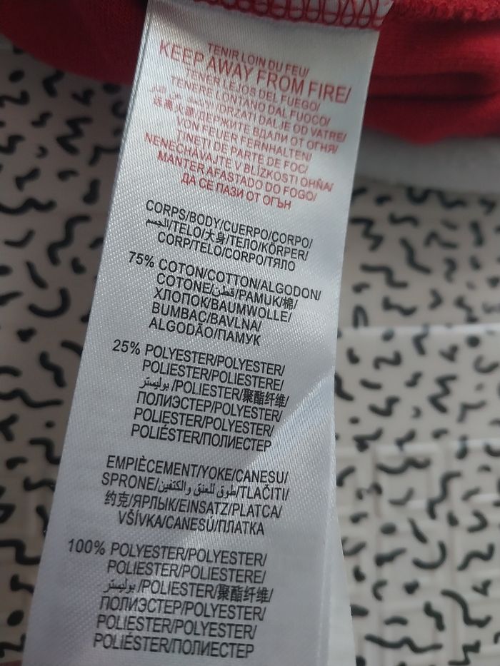 Bonnet de Noël Sergent Major rouge et blanc – 24 mois (86 cm) - photo numéro 4