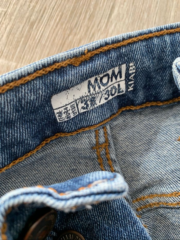 Jean bleu mom - photo numéro 3