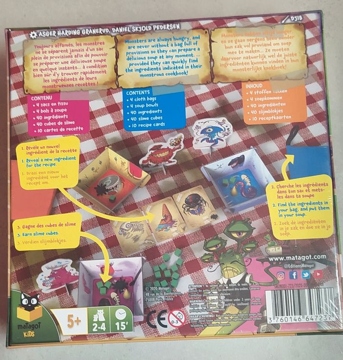 Monster soup - Jeu de société sous emballage - photo numéro 2