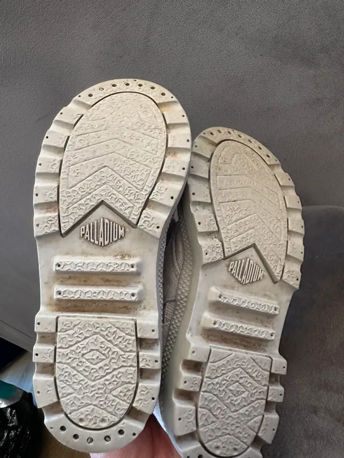 Palladium gris clair pointure 29 - photo numéro 4