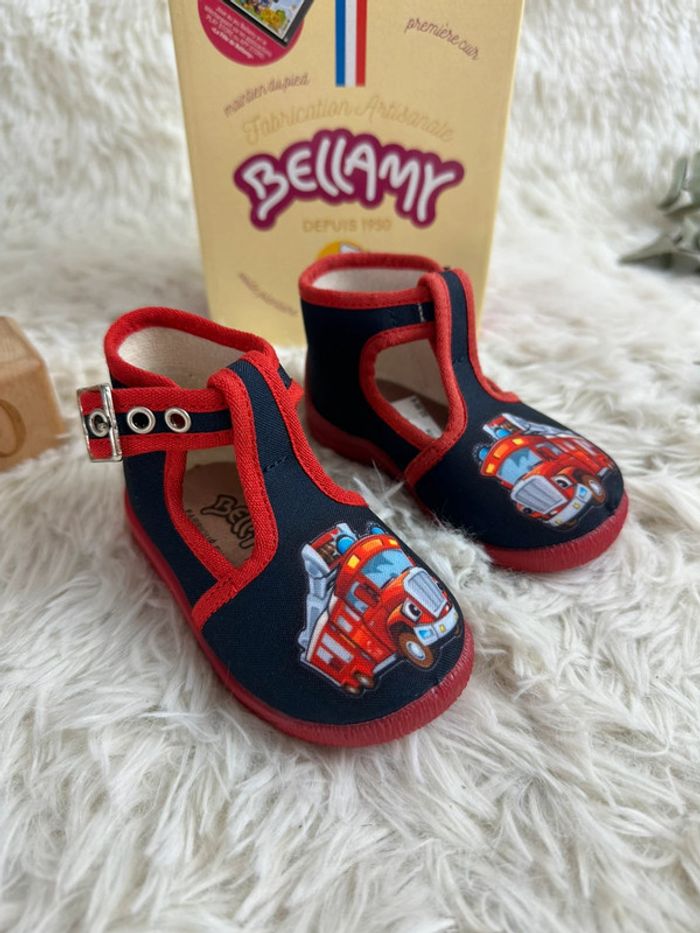 Paire de chaussons pompiers Bellamy taille 20 - photo numéro 3