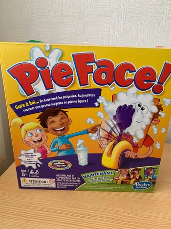 Pie face jeu de Société