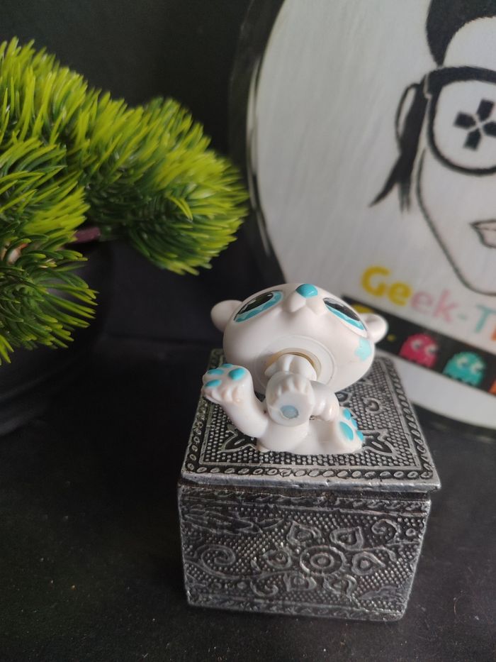 lps00864 My Littlest Petshop Pet Shop LPS Hasbro Authentic Panda Ours Bear 647 - photo numéro 6