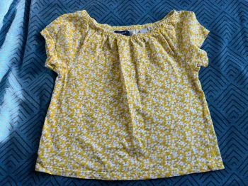 Tee-shirt jaune