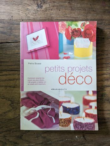 Livre petits projets déco