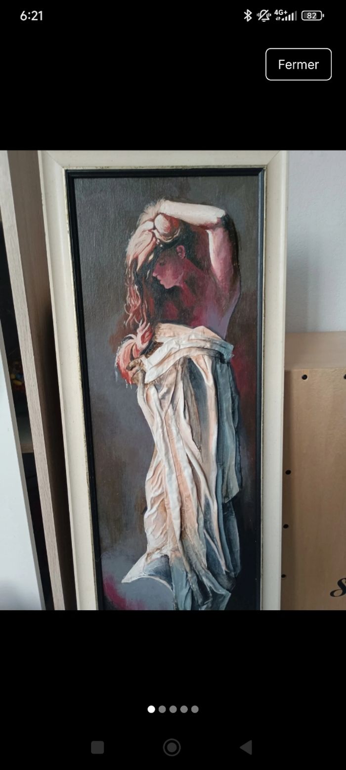 Tableau femme relief - photo numéro 2