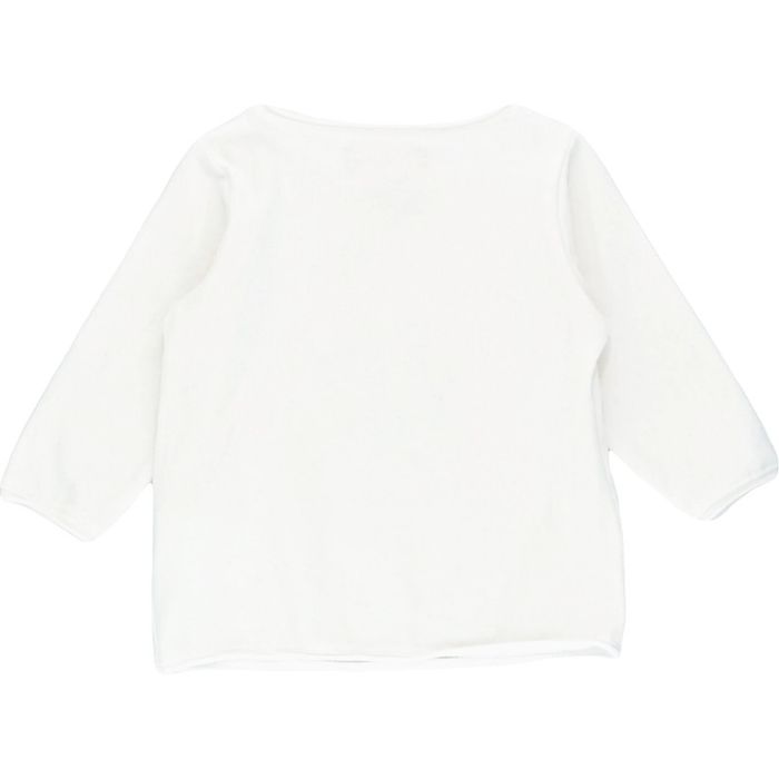 T-Shirt à manches longues 3 mois en coton bio et élasthanne Arsène et les pipelettes - photo numéro 2