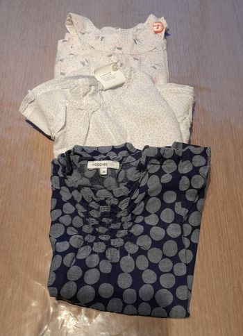 Lot de 3 robes été 74