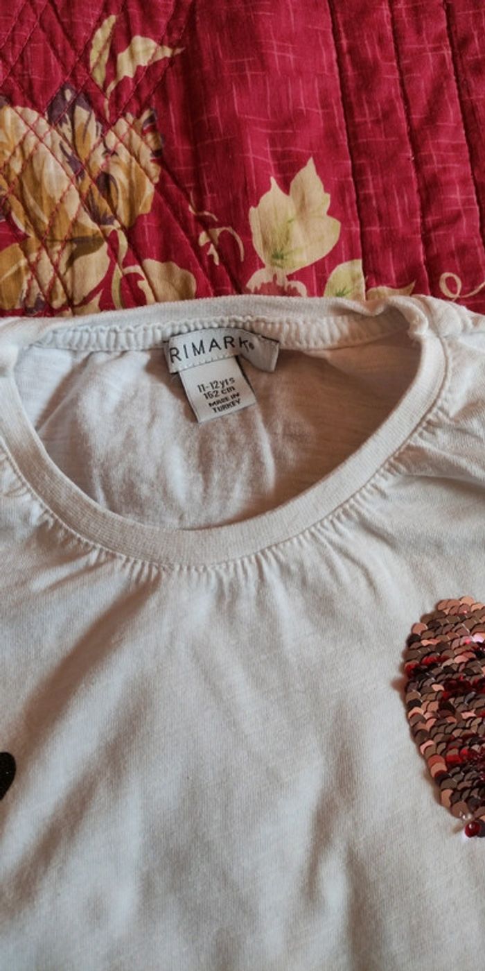 Tee shirt 11/12 ans primark - photo numéro 3
