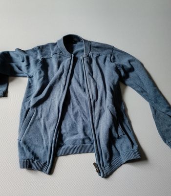 Gilet bleu Kiabi 8 ans