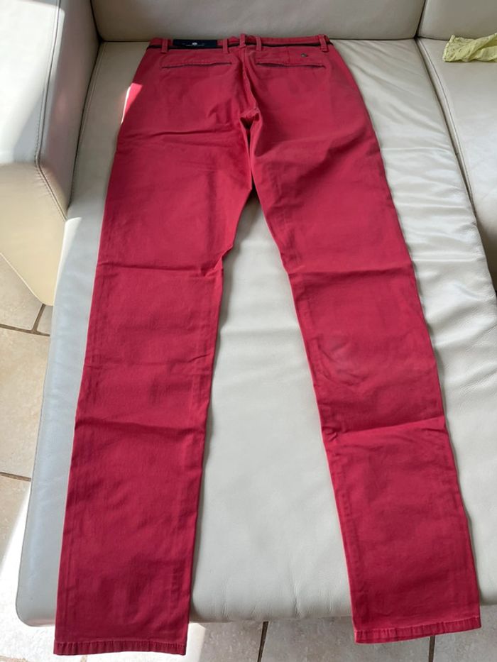 Pantalon homme Serge blanco été taille 38. 29 rouge clair à rose foncé - photo numéro 8