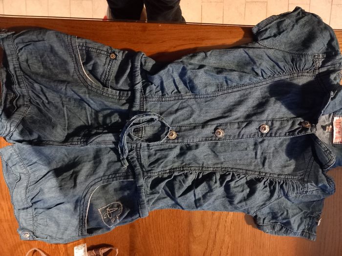 Lot 3 robe et combishort été (10 ans) - photo numéro 2