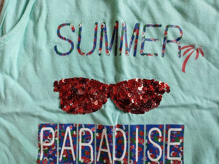T shirt sequins 8 ans - photo numéro 2