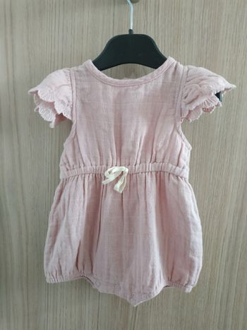 Combishort bébé fille