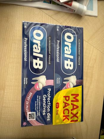 Dentifrice Oral-b pour gencives