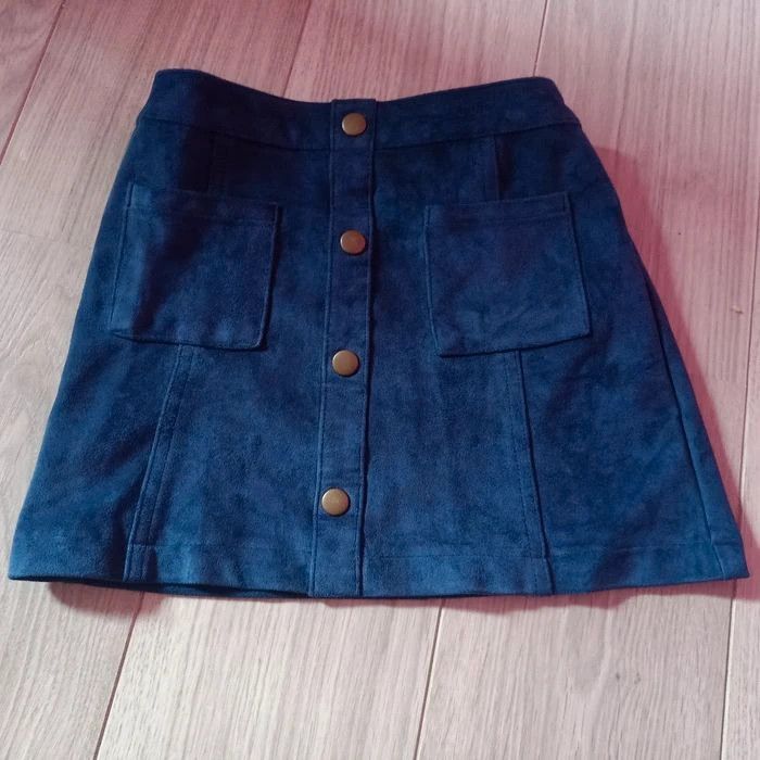 jupe style daim