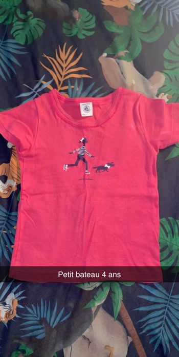 Lot teeshirt petit bateau