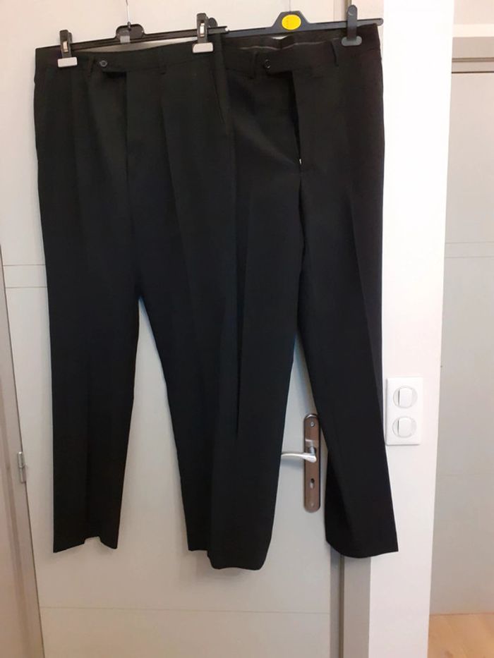 Lot 2 pantalons de ville
