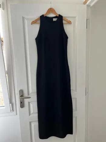 Robe longue fendue