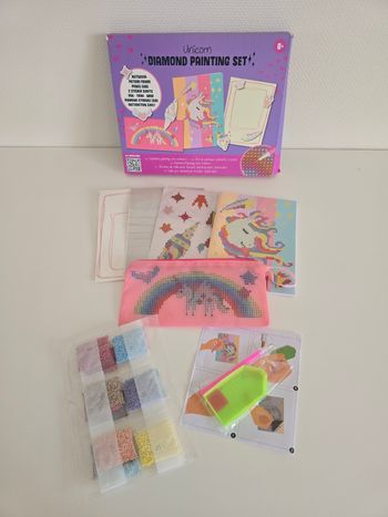 Kit de peinture diamants licorne
