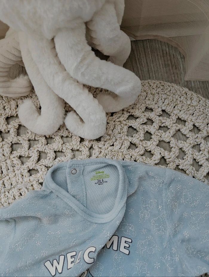 Mixte: Pyjama velours Pan Pan 36 mois - photo numéro 3