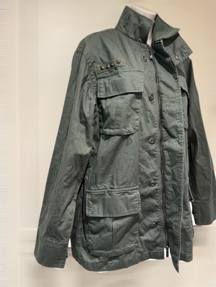 Veste style militaire, homme kaki, taille S  Marc  Ecko