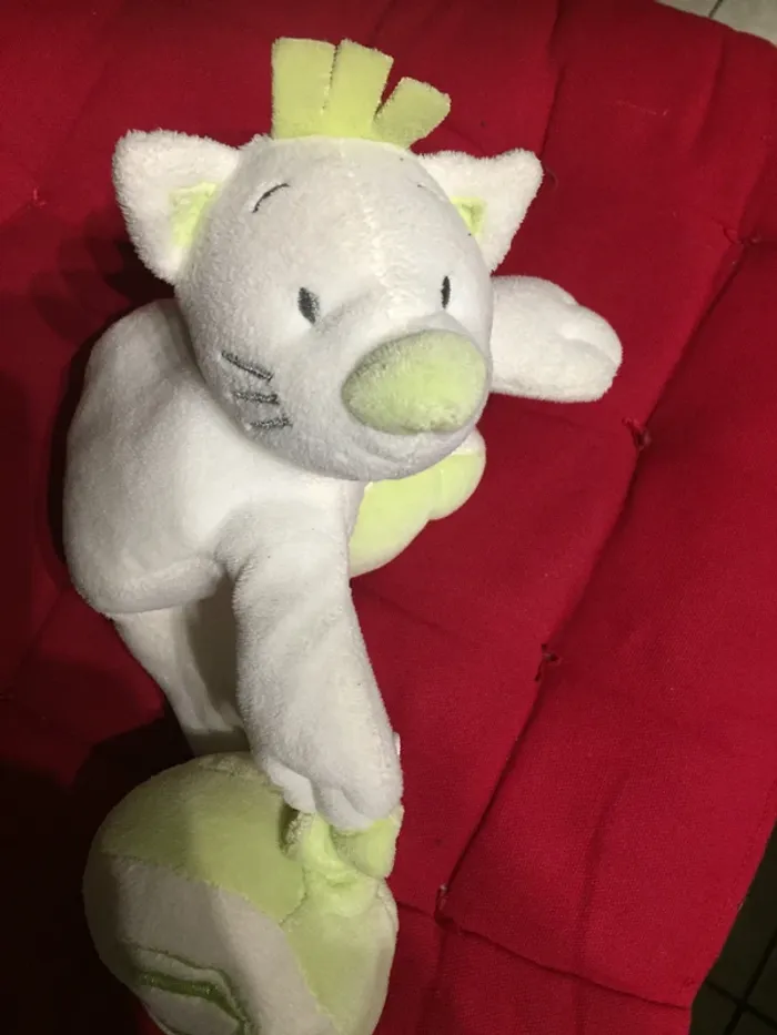 Doudou ours blanc Baby Nat