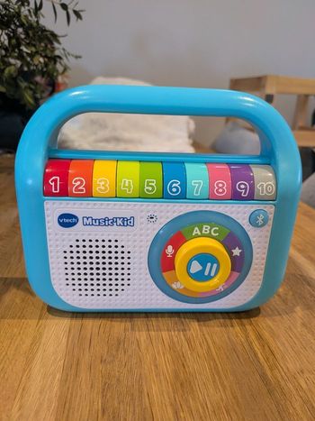 VTech radio music'kids chansons/comptines en français très bon état 
