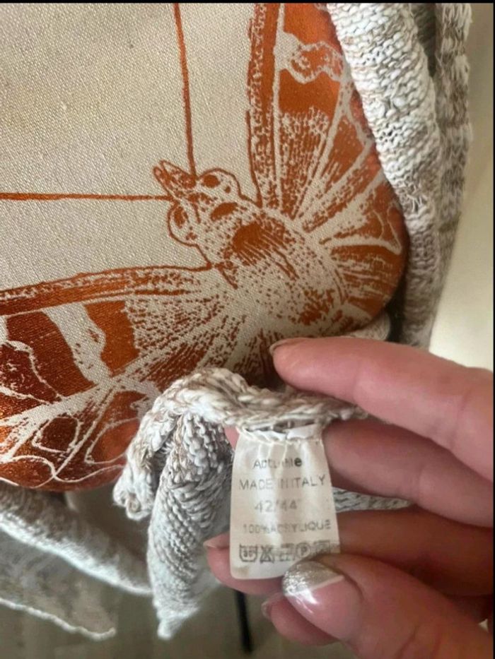 Très beau gilet à double col taille 42 / 44 - photo numéro 6