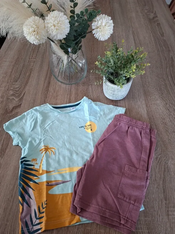 Ensemble été garçon 4 ans