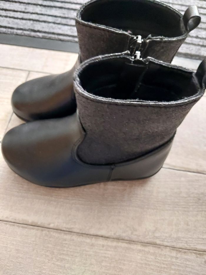Bottines noires enfant - photo numéro 3