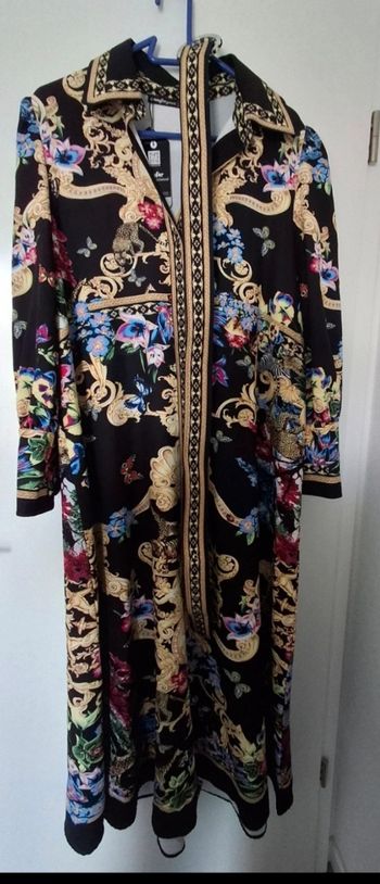 Robe longue chemise 