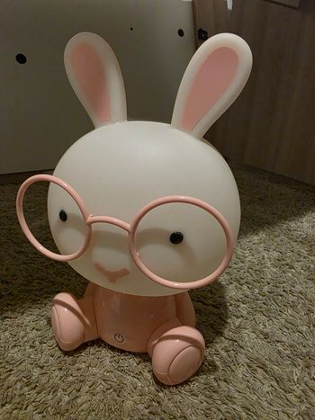 Veilleuse lapin tactile