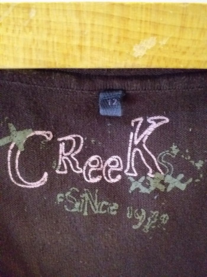 Pull marron sans manche - photo numéro 3