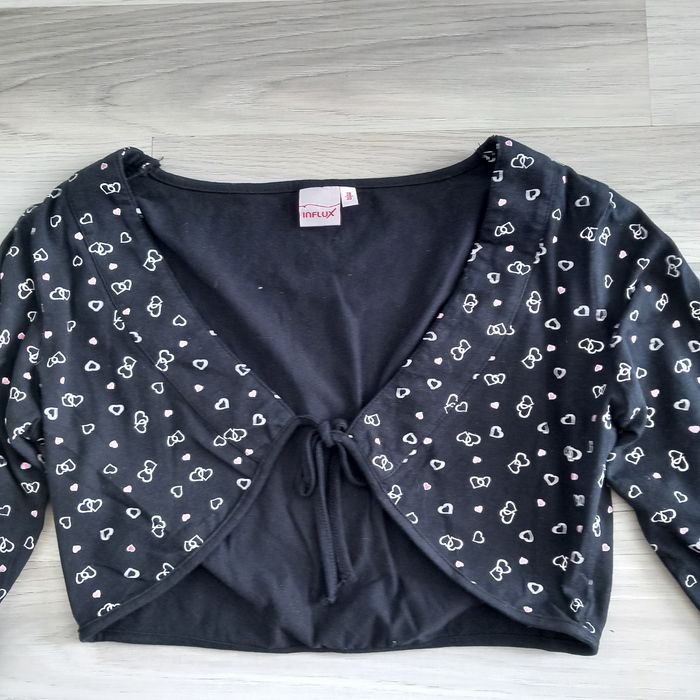 Cardigan court imprimé Influx taille M - photo numéro 3