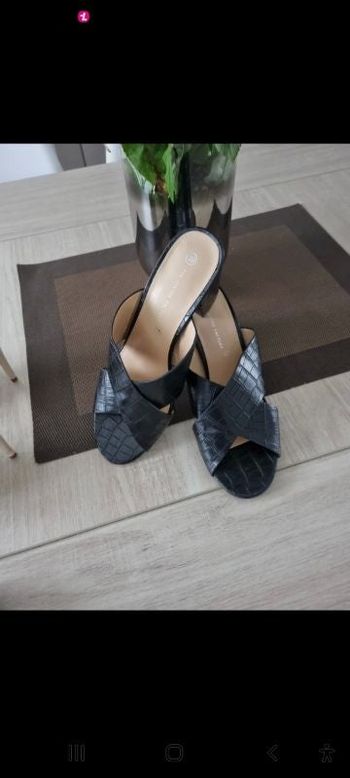 Mules a talon noir