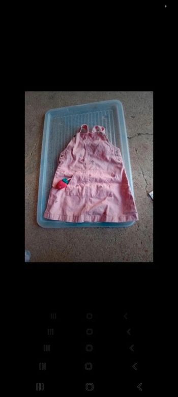 Robe sergent major 12mois